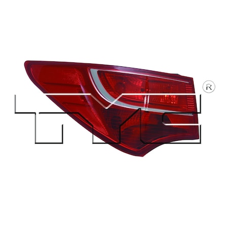 Tyc TYC CAPA CERTIFIED TAIL LIGHT ASSEMBLY 11-6538-00-9